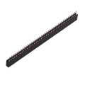 1.27mm 1×40 Pin Female Single Row Header Strip (Pack of 3). 