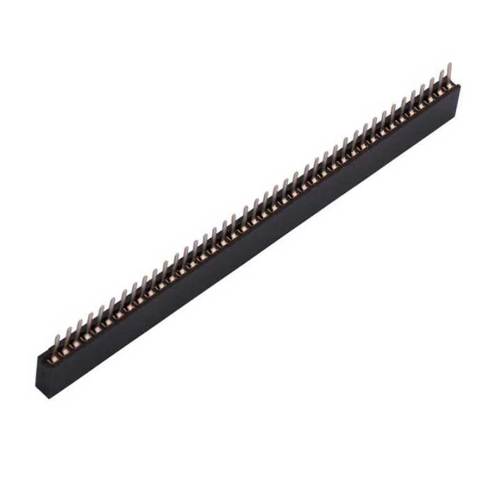 1.27mm%201%C3%9740%20Pin%20Female%20Single%20Row%20Header%20Strip%20(Pack%20of%203)%20-%20Image%203