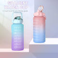 3 in 1 Water Bottles Lock Feature & Top Lid with Times Drink for Office/Home/Sports/outdoor - Water Bottles |. 