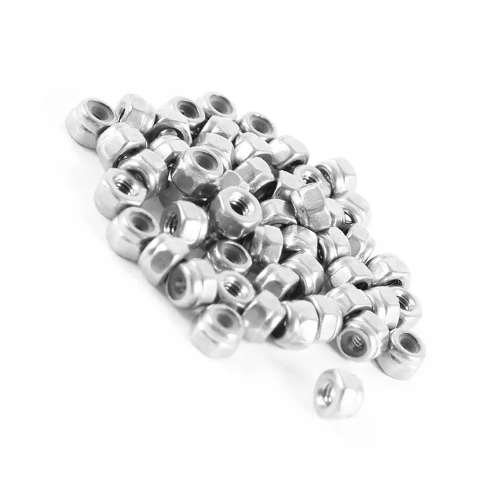 100%20Pcs%20304Hc%20Stainless%20Steel%20Hardware%20Hex%20Locknut%20M2%20A2-70%20-%20Image%203