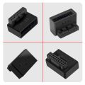 2X PH19B USB 3.0 Internal Header USB3.0 19/20P Socket 90 Degree Adapter Converter for Computer Motherboard. 