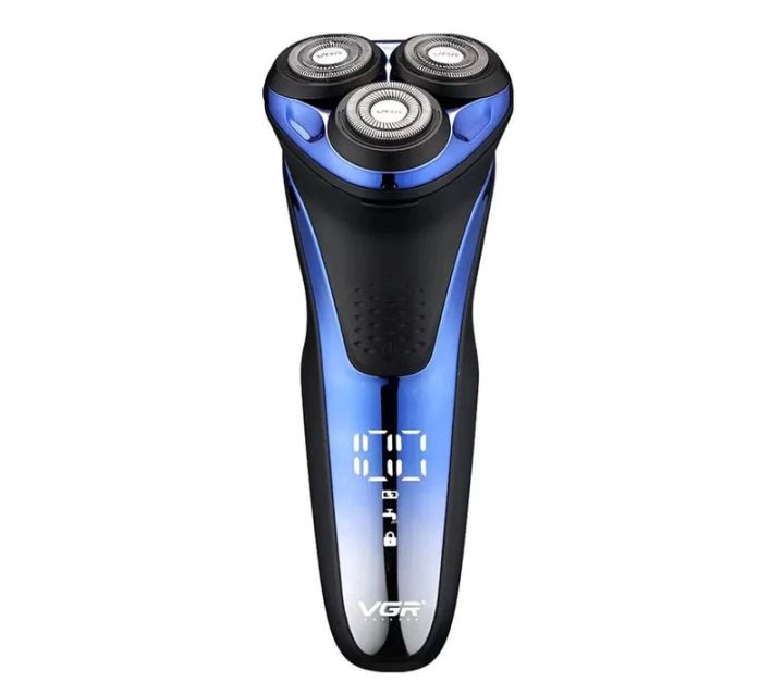 VGR%20V-306%20Electric%20Shaver%20And%20Beard%20Trimmer%20IPX7%20Fully%20Waterproof%203%20Head%20Shaver%20Wet%20&%20Dry%20Rotary%20Shavers%20With%20Pop-up%20Trimmer%20Razor%20-%20Image%204