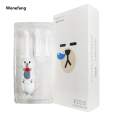 Wenefang Child Sonic Battery Power Electric Toothbrush Kids Children For Cartoon Automatic Electrical Ultra-fine Soft Bristle Brush Head. 