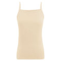 Modal lined bottom vest, small camisole women's top with cover, breathable , and can be worn outside in spring and summer. 