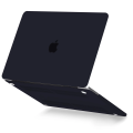 Transparent, Black & Matte Hard Shell Case for MacBook Air & Pro (2016 - 2022) All Models, Plastic Laptop Clear Case. 
