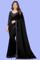 Self Design Bollywood Georgette Saree For Women. 