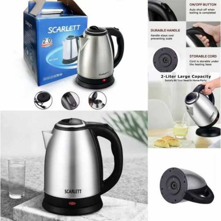 Scarlet Electric Kettle Scarlett Electric Kettle Litre Design For