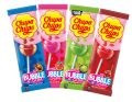 Chupa Chups Gum Filled Lollipop – All 4 Flavors – Cola, Sour Green Apple, Strawberry, Cherry – 48 Pcs. 