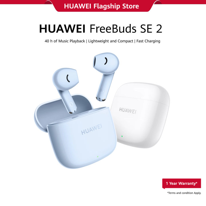 Huawei FreeBuds SE 2 | IP54 Dust and Splash Resistance | Robust Bluetooth 5.3 connections