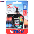 HItech Ultra Plus 64GB Camera Memory card SDHC Ultra High Speed Memory Card For Camera. 