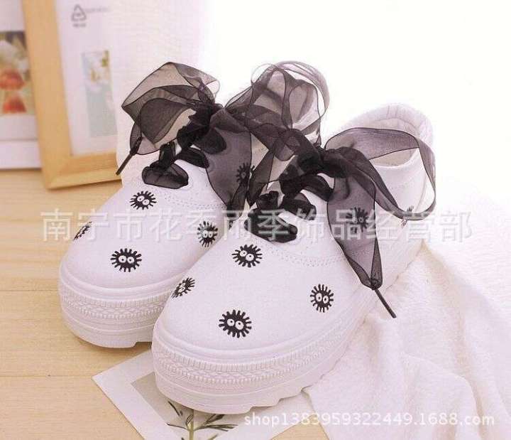 Organza%20Ribbon%20Chiffon%20Shoelaces%20Black%20White%20Red%20Yellow%20Blue%20Green%203.2cm%20Widened%20-%20Image%203