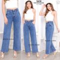 Attire Nepal Women'S Blue Straight Wide Boyfriend Mom Jeans Pant (P-1610). 
