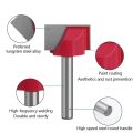 Slotting Tool Drill Bit Milling Cutter Wood Carving Woodworking Tools Cleaning Bottom Bit Router Bits. 