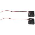 2X 40mm x 10mm 0.12A 2Pin 5V DC Brushless Sleeve Bearing Cooling Fan. 