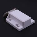 White Push To Open Magnetic Door Drawer Cabinet Catch Touch Latch. 