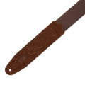 Levy's Leathers MC2PH-BRN 2-inch Cotton Pickholder Guitar Strap - Brown. 