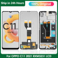 Original Oppo Realme C11 2021 RMX3231 Display, For Realme C11 RMX2185 Touch Screen Replacement, For RealmeC11 Lcd Display Repair. 