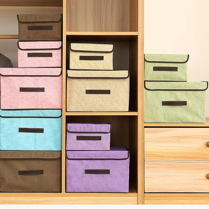 Storage%20Boxes%20Household%20Clothes%20Storage%20Box,Portable%20Foldable%20Storage%20Box,Book%20Storage%20Box,Pack%20of%202%20pices%20-%20Image%204