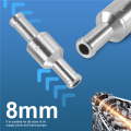 12mm Check Valve Brake Servo Booster No Return Inline One Way Valve Non Return Valve Vacuum Hose Aluminum Valve. 