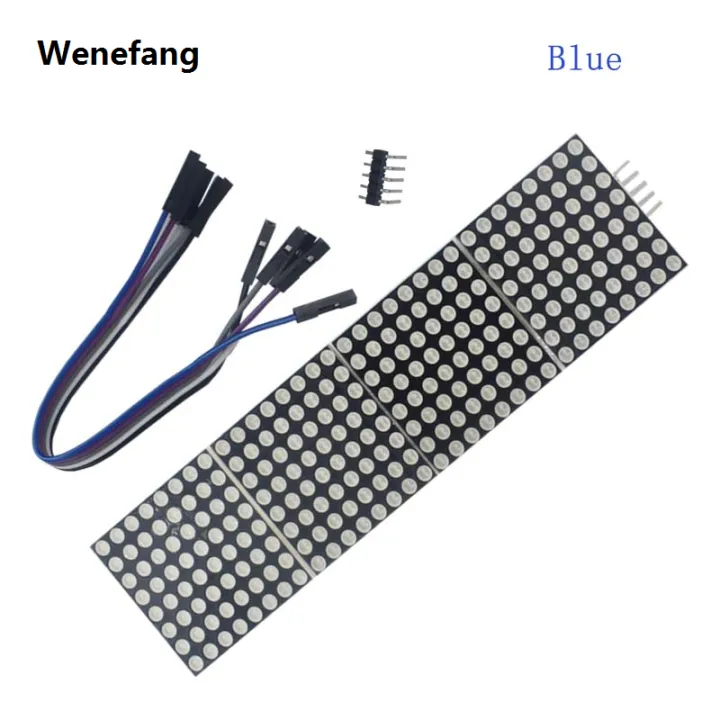 Wenefang%20MAX7219%20Red/Blue/Green%20LED%20Microcontroller%204%20In%201%20one%20Display%20Profesional%20with%205P%20Line%20Dot%20Matrix%20Module%205V%20for%20Arduino%207219%20DIY%20KIT%20-%20Image%207