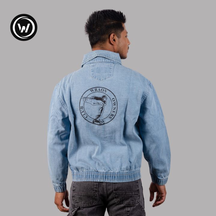 Wraon%20Light%20Blue%20Stretchable%20Denim%20Bomber%20Jacket%20For%20Men%20-%20Fashion%20%7C%20Jackets%20For%20Men%20%7C%20Men's%20Wear%20%7C%20Denim%20Jackets%20%7C%20-%20Image%205