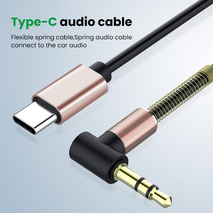 New%20models%20on%20sale%20Olaf%20USB%20C%20to%203.5mm%20Jack%20Audio%20Cable%20Elbow%20Spring%20Retractable%20Male%20to%20Male%20AUX%20Cable%20Adapter%20For%20Phone%20Car%20Speaker%20-%20Image%202