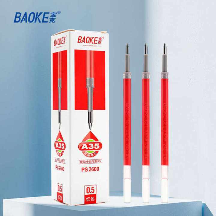 Baoke%20PS2600%20Gel%20Pen%200.5mm%20Office%20Student%20Black%20A35%20Retractable%20Blue%20Refill%20-%20Image%207