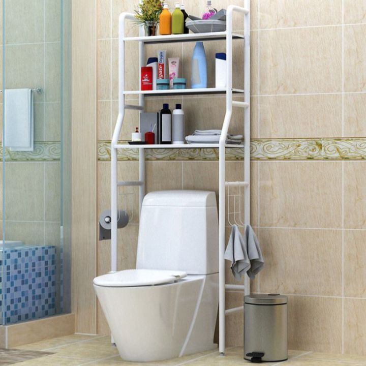 3 Tier Laundry Bathroom Storage Rack Above Washing Machine And Toilet Washers
