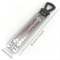 Profesional Instant Read Candy Thermometer - 3 Display Modes, Stainless Steel, Perfect For Baking, Candle Making Cooking. 