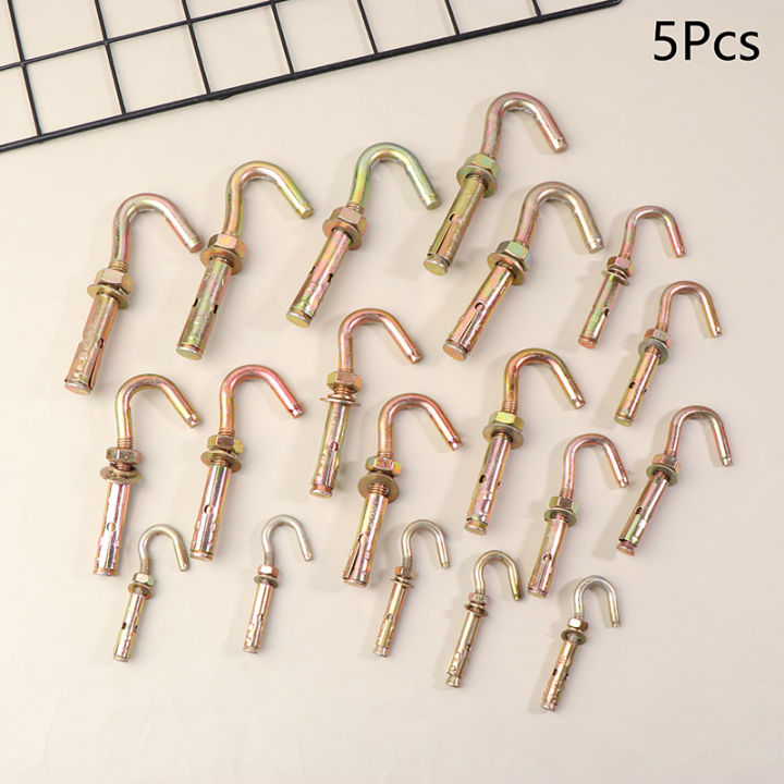 2025%20New%205pcs%20M6%20M8%20M10%20M12%20304%20Stainless%20Steel%20Expansion%20Screw%20Hook%20Expansion%20Hook%20Well%20Cover%20Inspection%20Well%20Net%20Pull%20Explosion%20Hook%20Fengshi%20-%20Image%203