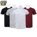 Shangrila Pack Of 4 Solid T-Shirts For Men - Fashion | T-Shirts For Men | Men's Wear | Cotton T-Shirts |. 