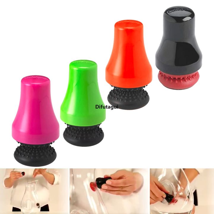 Difutagui%201pc%20Silicone%20Magnetic%20Cleaning%20Brush%20Industrial%20Cleaner%20Glass%20Spot%20Bargain%20price%20Bottle%20Rubber%20Long%20Scrubber%20Corner%20Black/Green/Red/Rose%20Red%20-%20Image%202