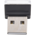 FORIDE 2X Mini Portable Mini USB LED Car Light Car Interior USB Atmosphere Light Plug and Play Decorative Light Emergency. 