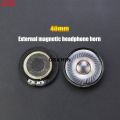 DISICHEN Jcd 1pcs 27mm 30mm 40mm 50mm Driver Hifi Bluetooth White Magnetic Headphone Speaker High-End Earphone Diy Loudspeaker Parts Affordable. 