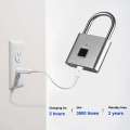 Smart Padlock With Fingerprint Sensor. 