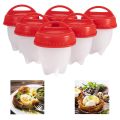 Silicone Egg Steamer Eggies Boil Egg Cooker Hard- Boiled Eggs. 