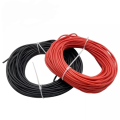 22 AWG Silicone Cable High Temperature Resistant Tin-plated Copper Wire High Current Cable for Battery. 
