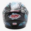 KPI Heritage Edition Single Visior Full Face Helmet. 