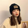 Simple Warm Hip Hop Autumn Letter All-match Winter Skullies Men Beanies Caps Woolen Hat Knitted Hat. 