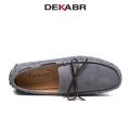 DEKABR Size 38~48 New Men Loafers Moccasins Casual Genuine Hide Shoes Fashion Men Slip on Driving Shoes Summer Style For Men. 