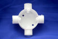 Junction box PVC 22 mm. 