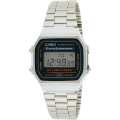 Casio Vintage A168Wa-1Wdf Silver Watch For Unisex. 