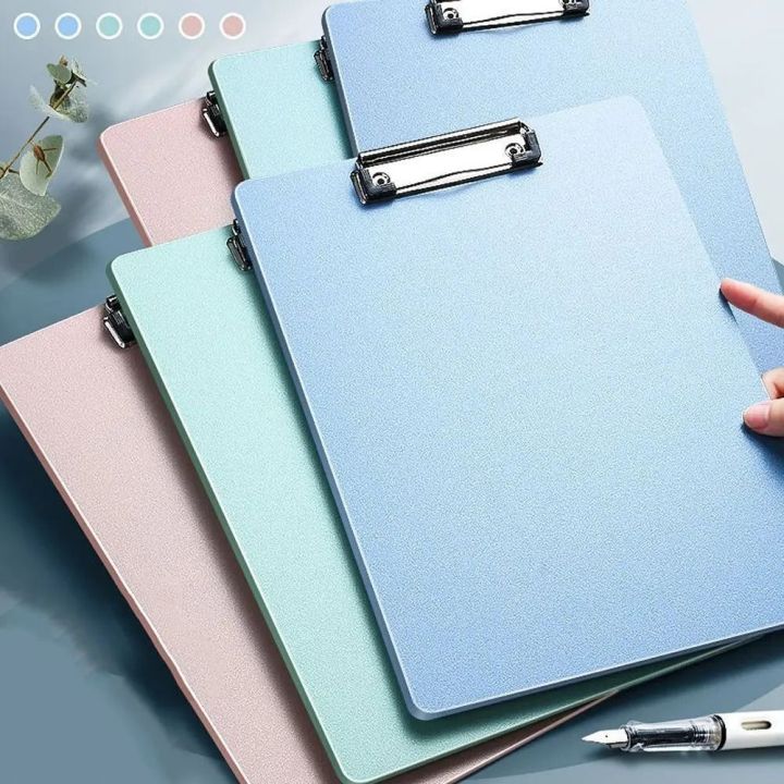 New A4 File Folder Writing Pad Plastic Clipboard Splint Stationery ...