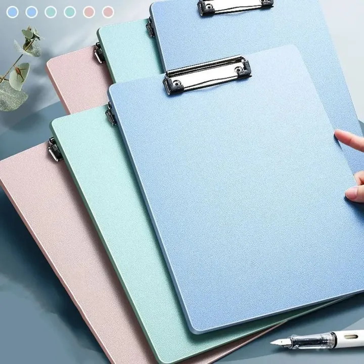 New A4 File Folder Writing Pad Plastic Clipboard Splint Stationery ...