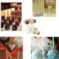 Ssjmnepal Decor 6 Inch Plastic Lollipop Sticks for Cakesicle Popsicle and Candy (100pcs). 