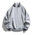 Winter Fashion Half Zipper Sweatshirt For Men. 