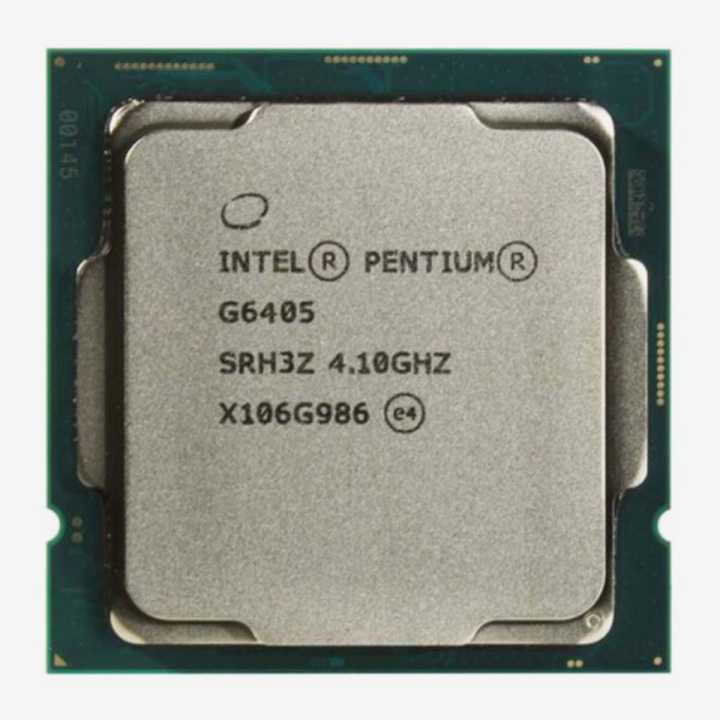 10th Gen Intel® Pentium® Gold G6405 Processor (4M Cache, 4.10 GHz)
