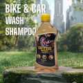 Bike And Car Wash Liquid Shampoo 500 ml | Non Toxic Multipurpose Vehicle Cleaning Liquid Soap. 
