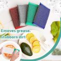 Dishwasher Scrubber Sponges, Pack of 6 Cleaning Sponge,Multi Colour Foam Pad Sponge Scourer Kitchen Scrubber for/Utensils/Tiles Cleaning Heavy Quality. 