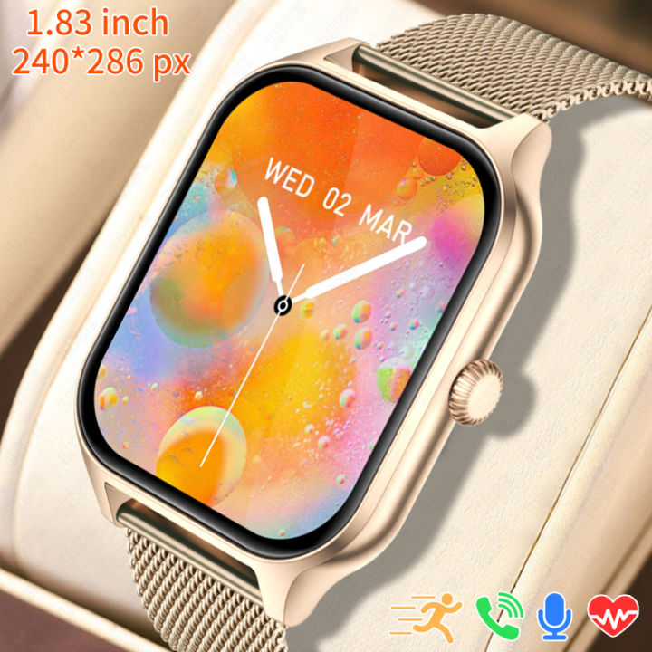 Watch Xiaomi Mi Clock Waterproof Smart Hand Energy Watch Bluetooth Pass Promotion 2024 High Quality Smart Talk Sports Band Ladies Custom Dial Time